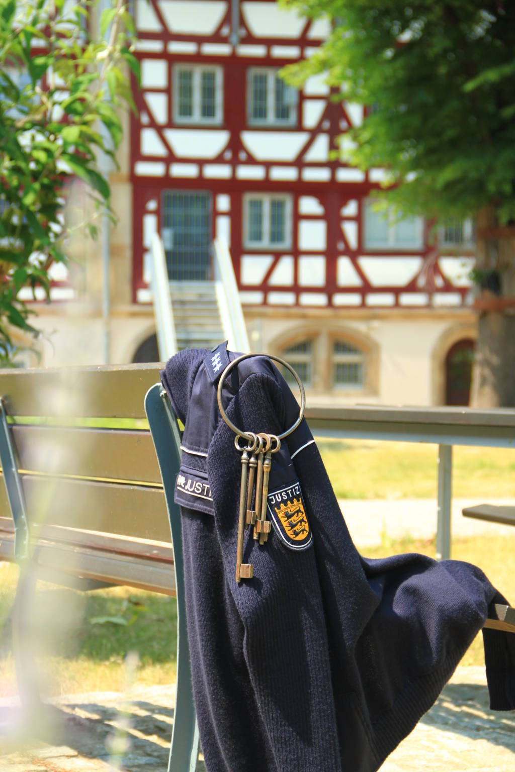 Bild Jacke und Schlüssel